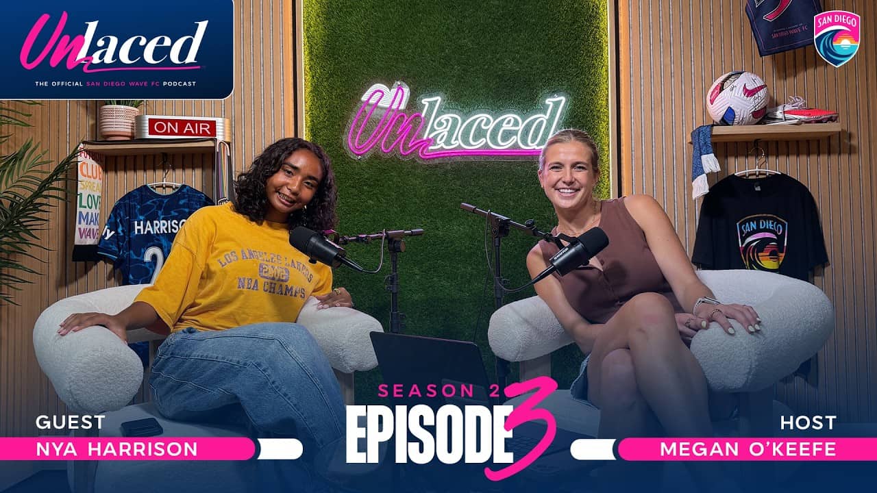 Becoming Teammates with Your Idols with Nya Harrison | Unlaced: The Official Wave FC Podcast