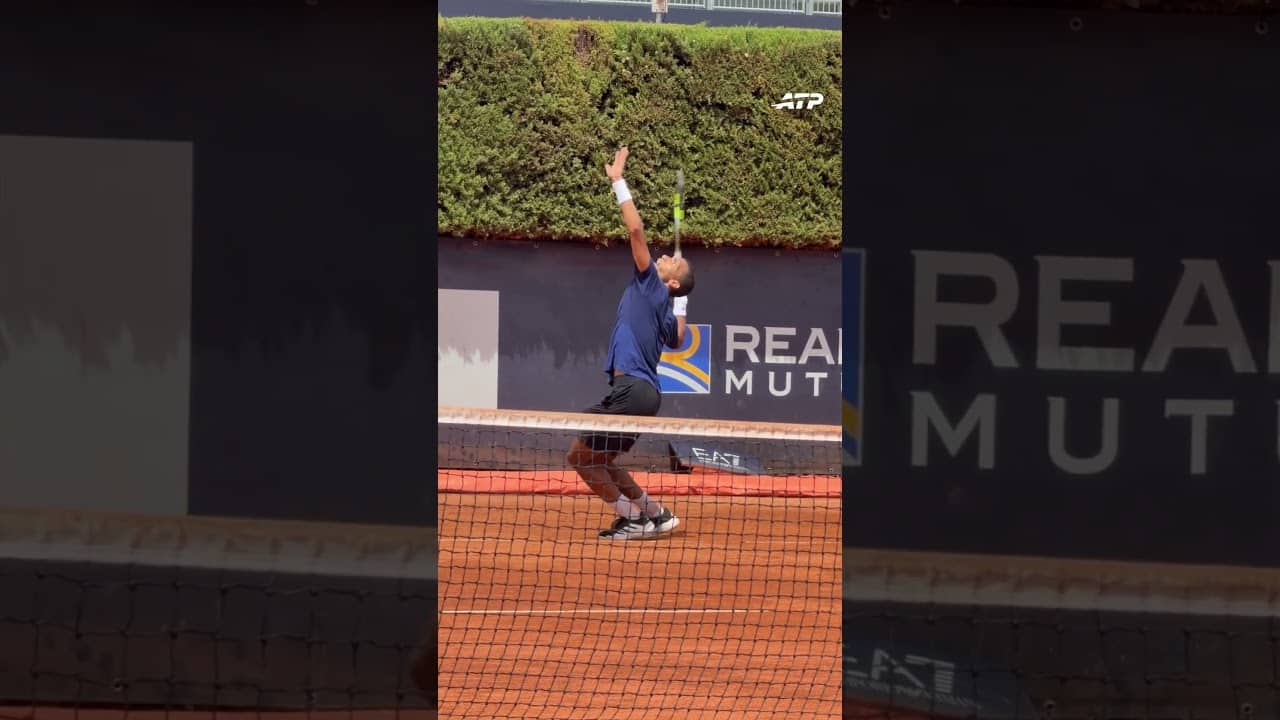 Courts on 🔥 in Rome this week…