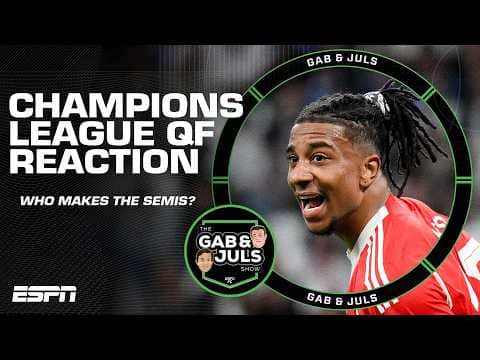 FULL Champions League quarterfinal REACTION! Who will make the semifinals? | ESPN FC