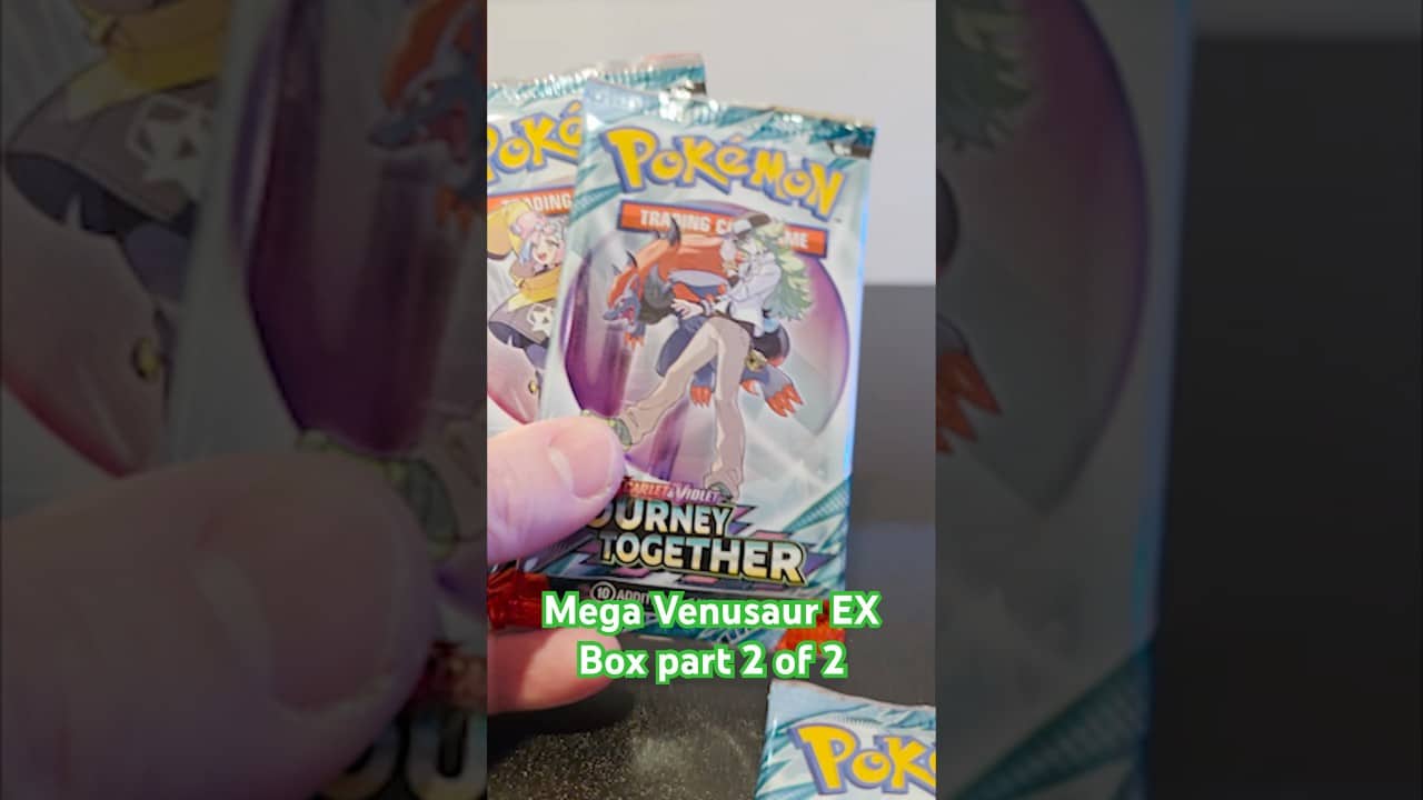 Blake opens a Mega Venusaur EX special edition box, part 2 #pokemoncards