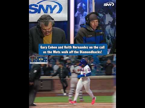 “How wonderful for that young man!” Gary and Keith on the call for Ronny Mauricio’s walk-off hit! 🎙️