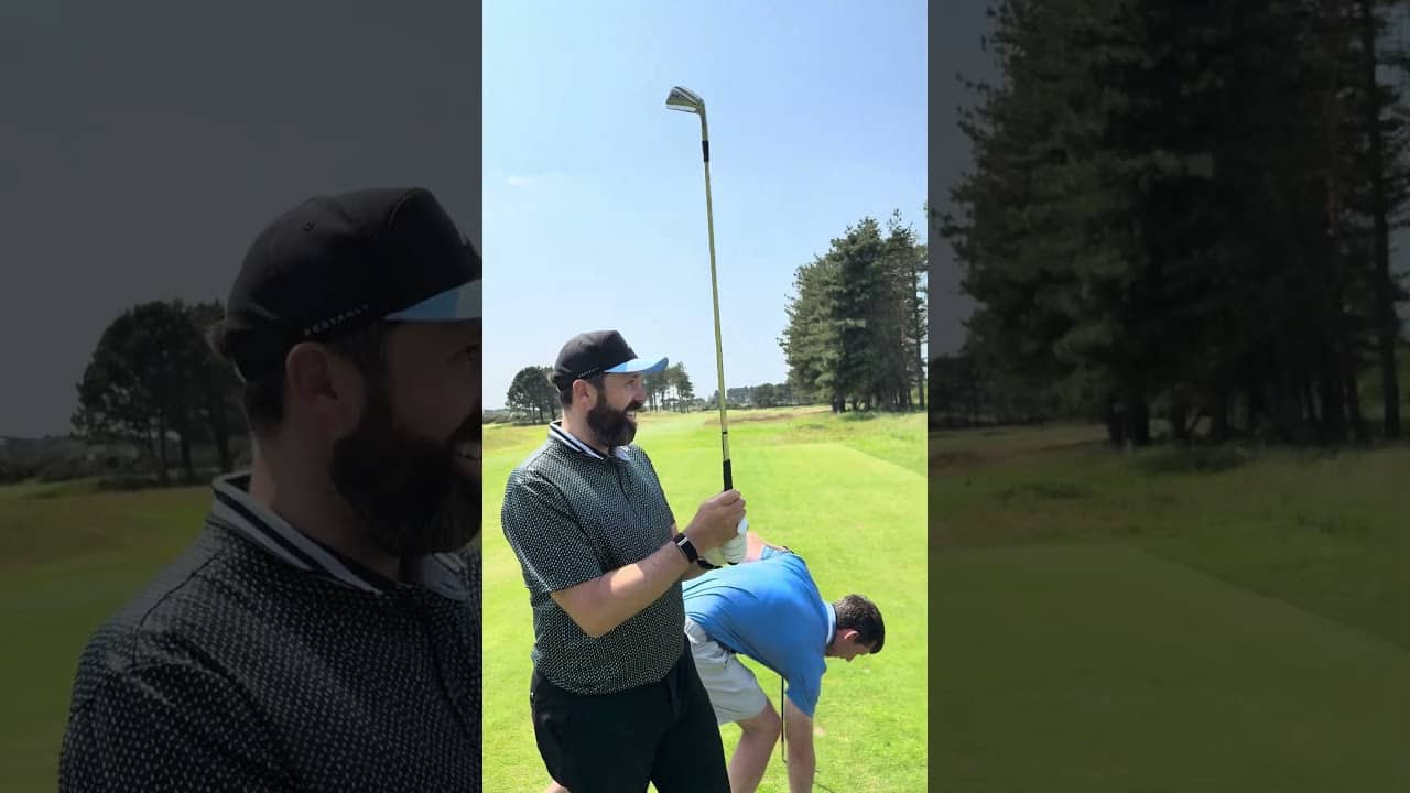 Random 3 iron challenge 🤯