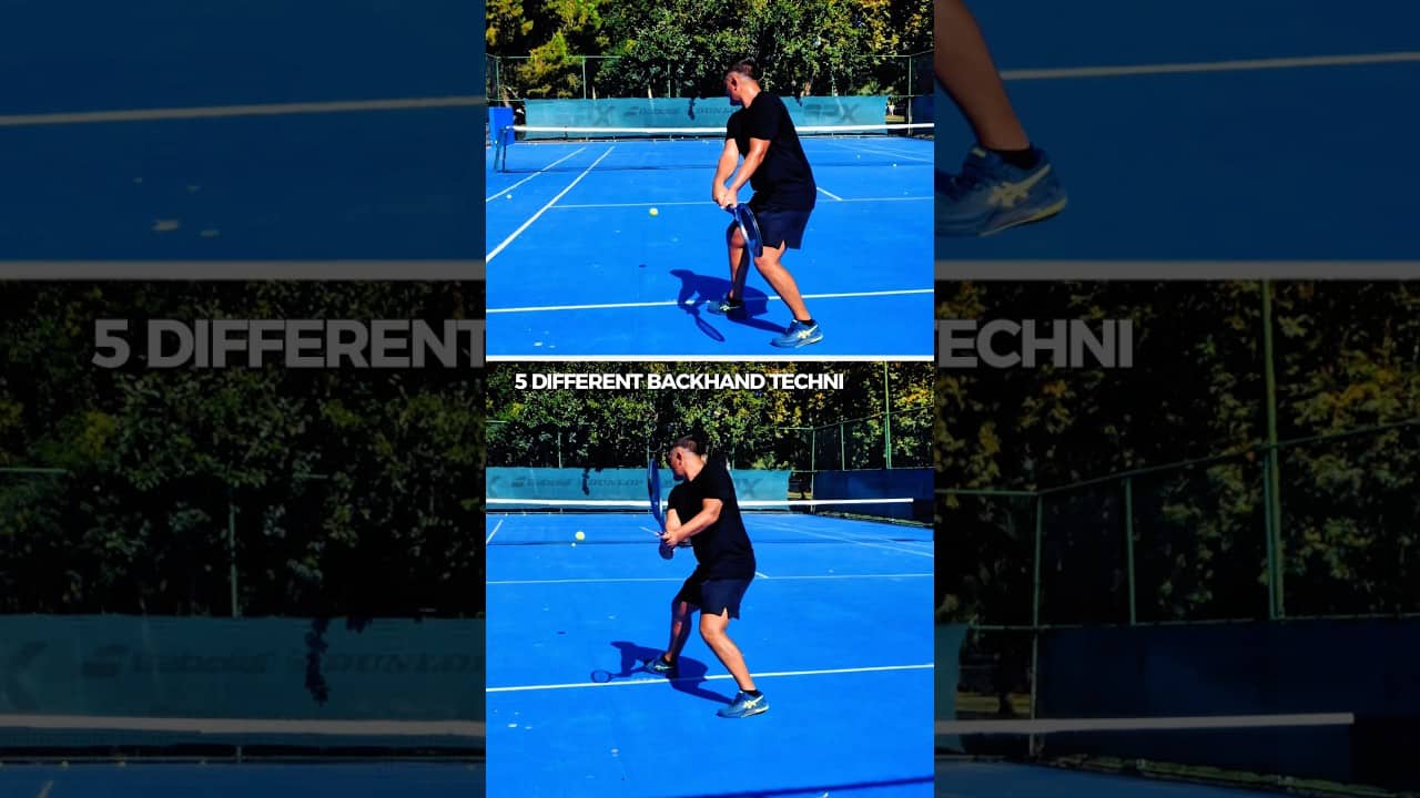 5 Different Backhand Techniques: Djokovic vs Zverev vs Hewitt