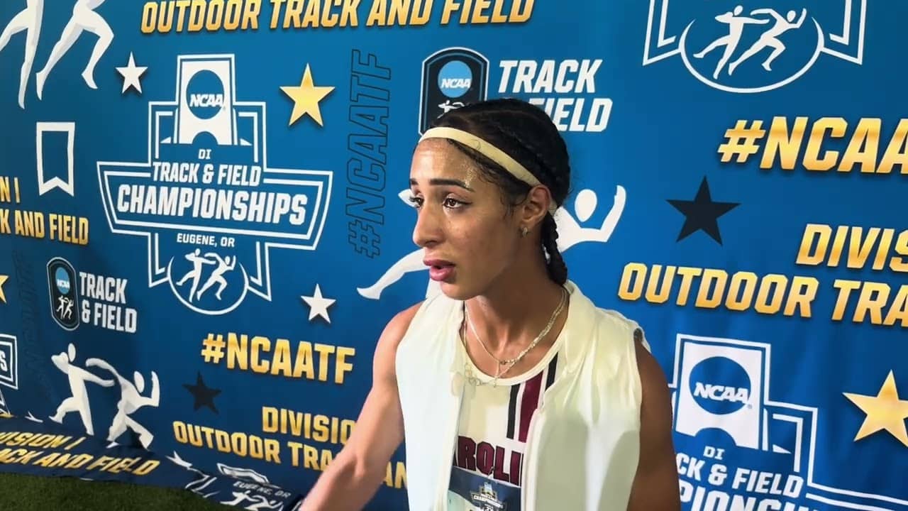 South Carolina’s Salma Elbadra After Runner-Up Finish In 2026 NCAA Championships 1500m Final