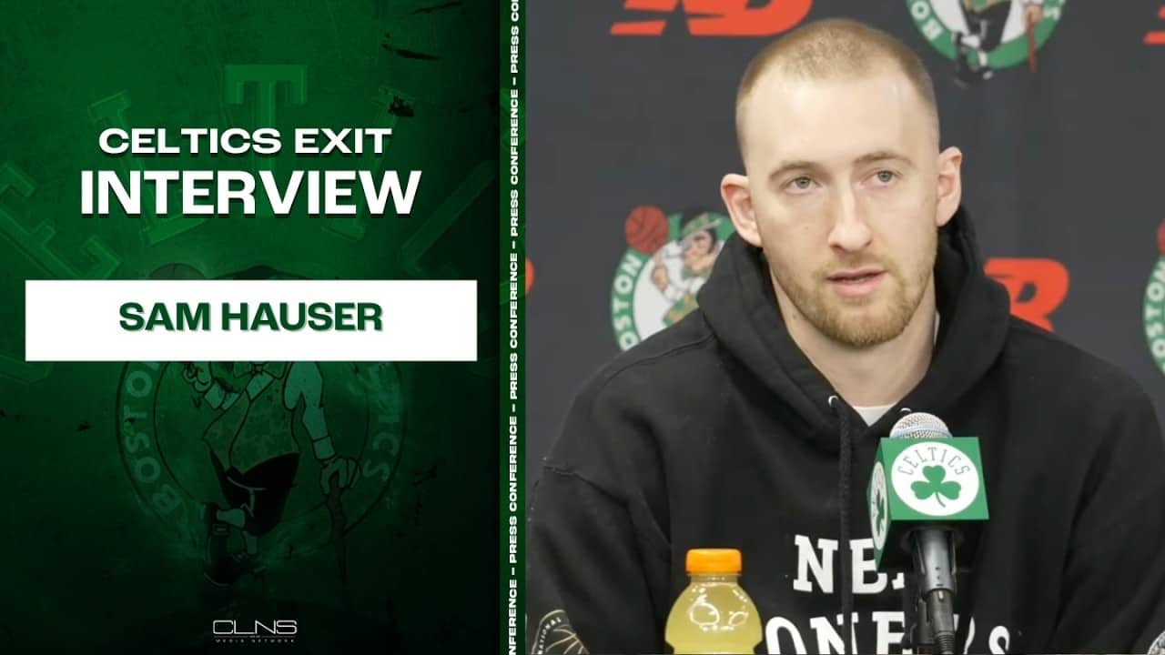Sam Hauser on Celtics Missed Shots in Game 7 | Celtics Interview