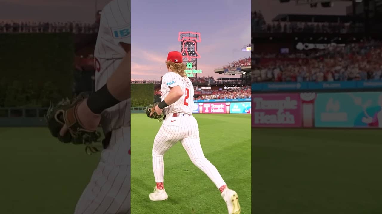 Take the field for Game 1 of the NLDS with Harrison Bader!