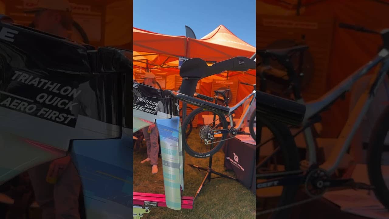 NEW Quickpro TR-ONE Triathlon Bike Looks FAST! 💨💨💨