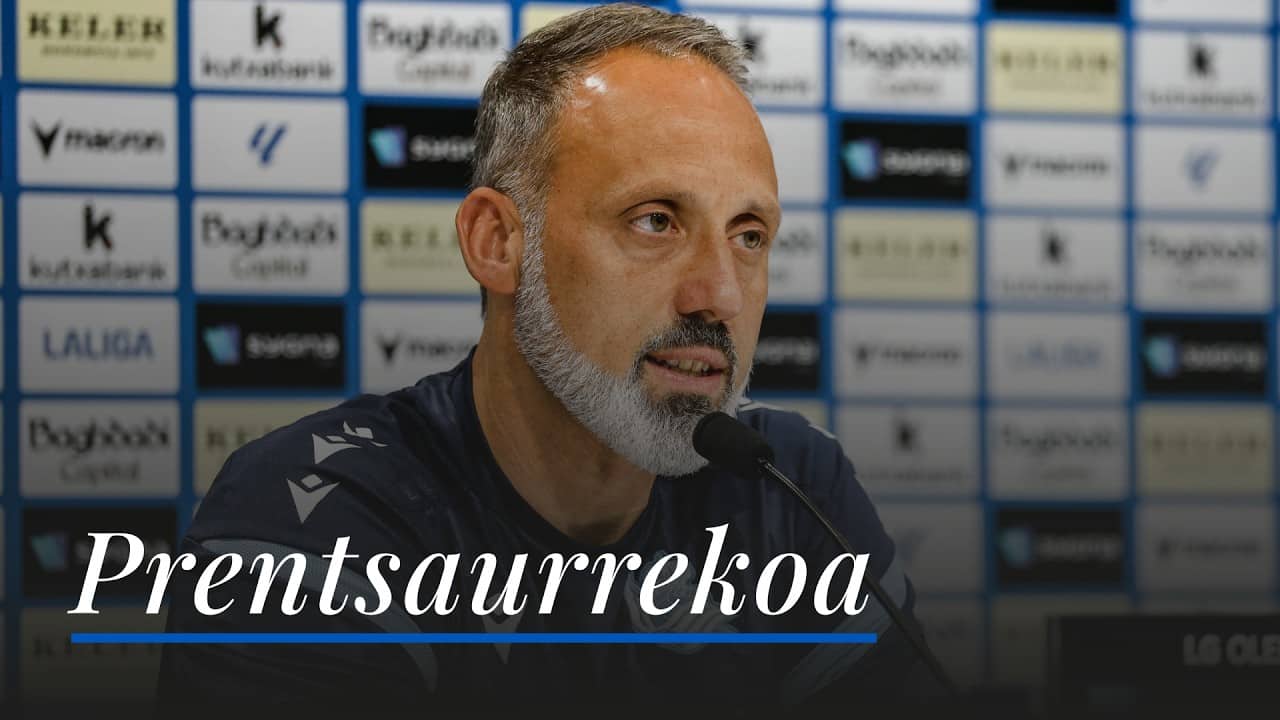 RUEDA DE PRENSA | Pellegrino Matarazzo | Real Sociedad - Valencia CF