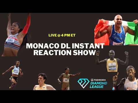 Monaco Diamond League Instant Reactions: Emmanuel Wanyonyi goes for 1k WR, Gabby Thomas, F. Kipyegon