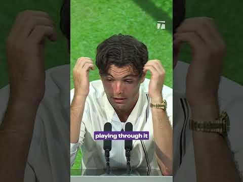 Keep your head up Taylor ❤️ #wimbledon #tennis #taylorfritz
