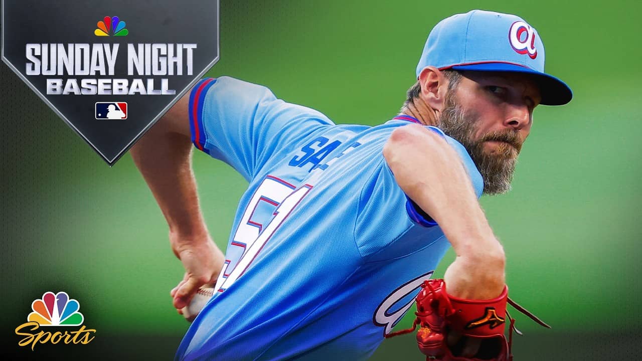 Chris Sale strikes out six in Braves' blowout win | Sunday Night Baseball | MLB on NBC | 4/12/26