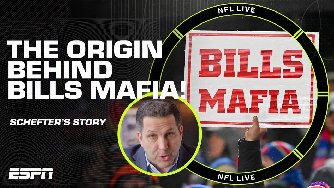 Adam Schefter breaks down the ORIGIN of Buffalo fans' iconic nickname, Bills Mafia 🙌 | NFL Live