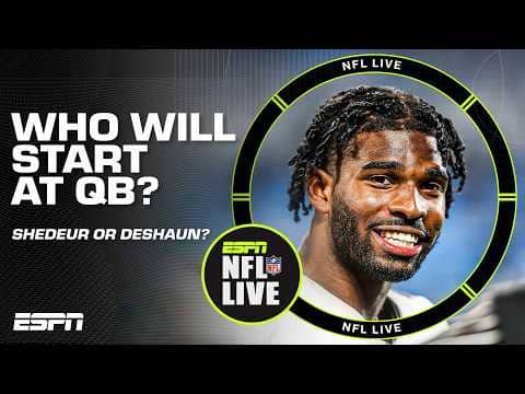 Breaking down the QB competitons for the Browns, Falcons and Vikings | NFL Live