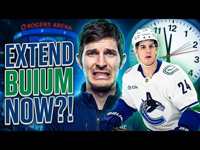 The Line Change Podcast: Episode 569 - The OFFER SHEET RISK: Should the CANUCKS extend Zeev Buium...
