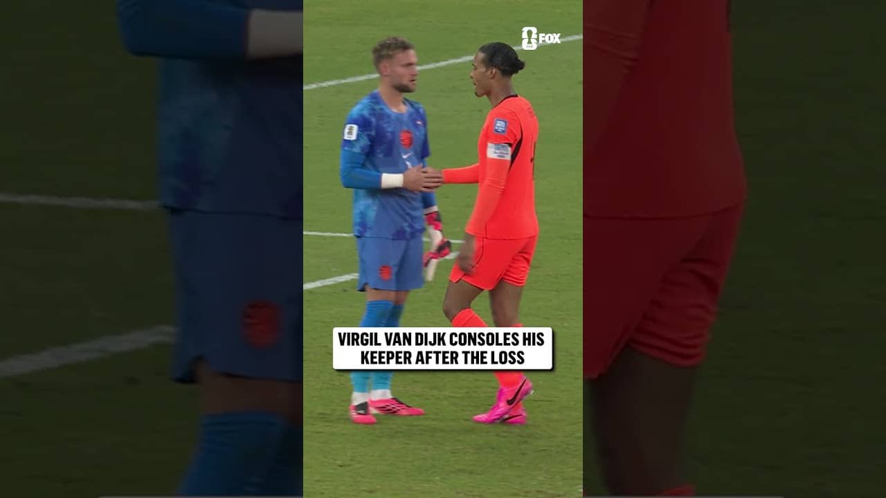 Tough break for Virgil van Dijk and and Netherlands 🇳🇱