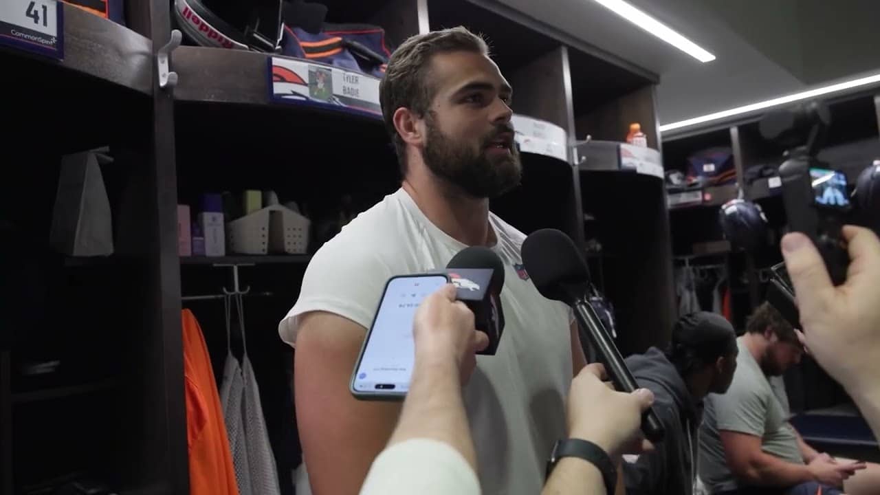 Denver Broncos TE Dallen Bailey as Blocking Specialist: 'I've Got the Body for It'