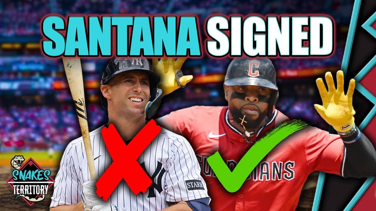 REACTION: D-backs Sign Carlos Santana — NOT Paul Goldschmidt — For First Base | Snakes Territory