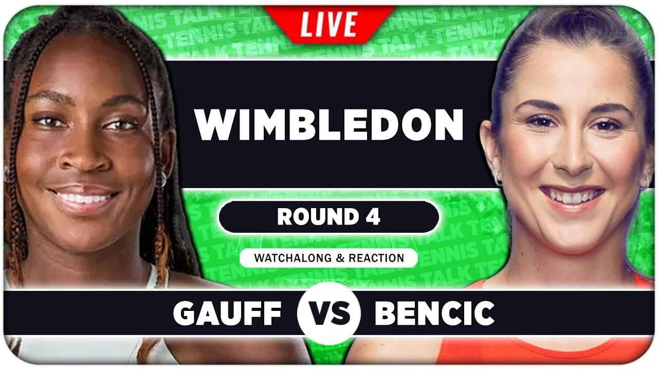GAUFF vs BENCIC • Wimbledon 2026 • LIVE Tennis Watchalong