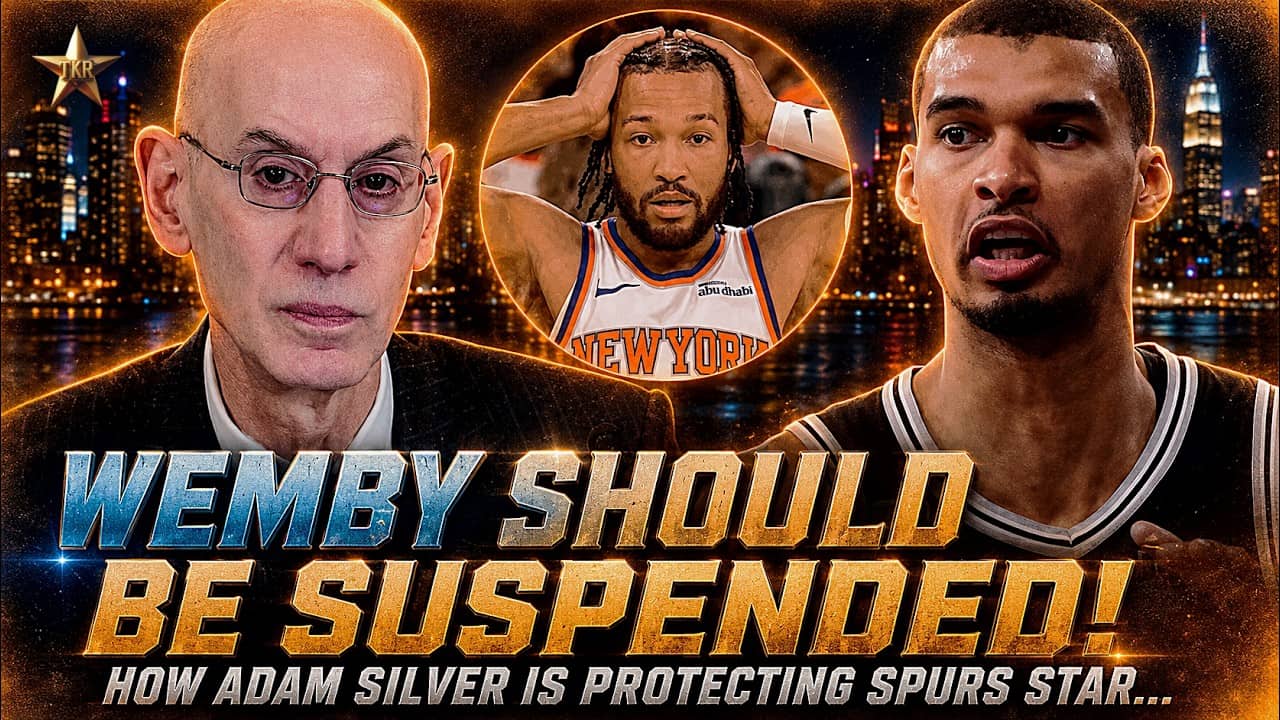 Wemby Should Be SUSPENDED! How The NBA & Adam Silver Protected Spurs Star AGAIN... | Knicks News