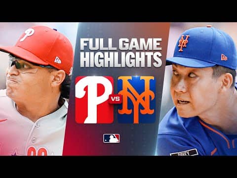 PHILLIES vs. METS: Official Full Game Highlights (June 28) | 2026 MLB Season