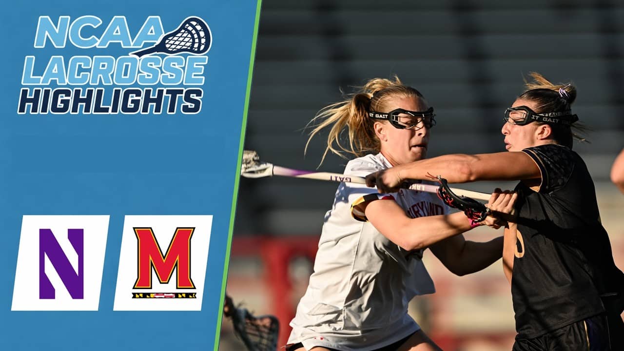 Northwestern vs Maryland | NCAA Women’s College Lacrosse Highlights | April 9, 2026