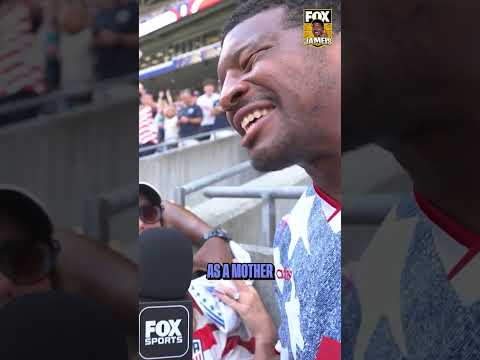 Jameis Winston had the chance to talk with USMNT star Chris Richards' parents 🇺🇸 #JameisOnFOX