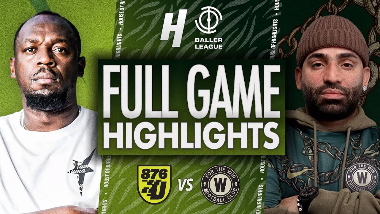 Team Usain Bolt vs For The Win FC - ALL GOALS & HIGHLIGHTS @BallerLeagueUSA