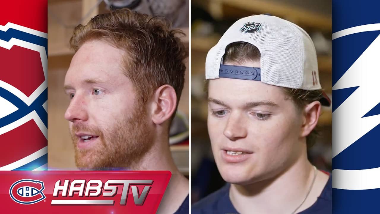 MTL@TBL: Postgame media ops | FULL PRESS CONFERENCES