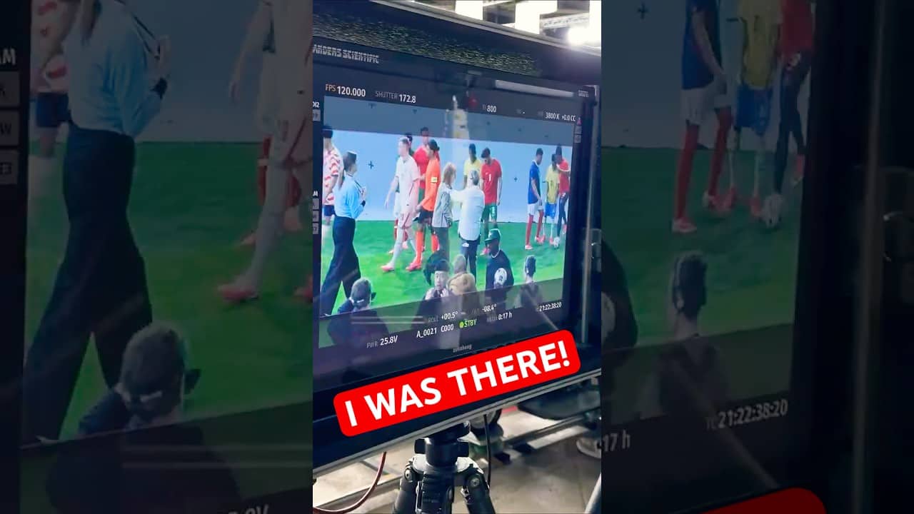 What happens when Nike shoot a BIG commercial