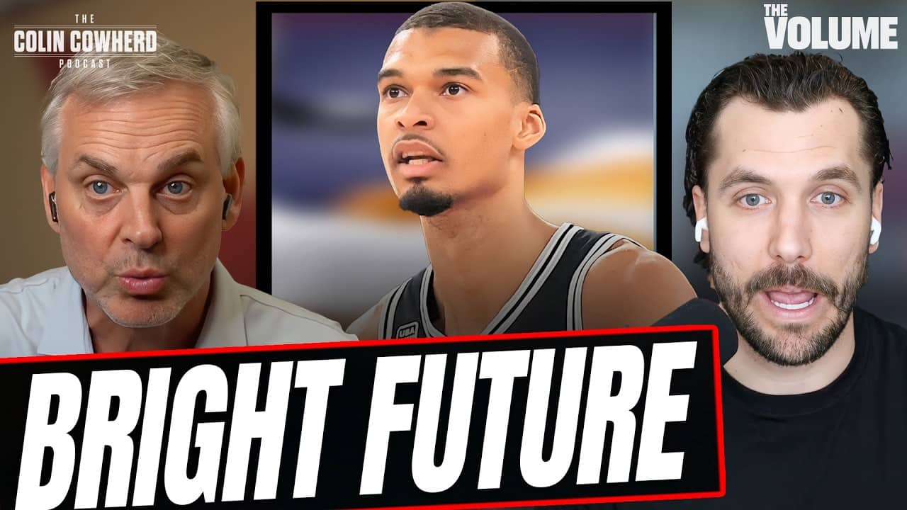 Victor Wembanyama's age COST San Antonio Spurs against New York Knicks | Colin Cowherd NBA Finals