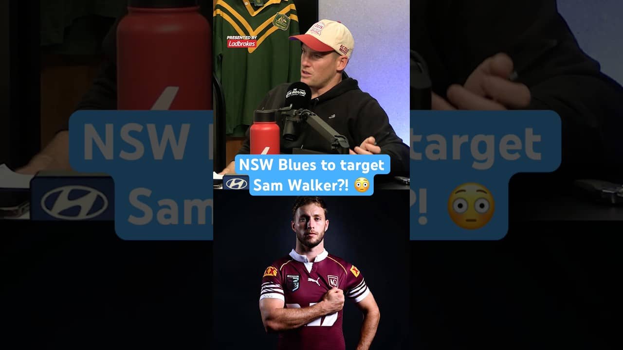 Long night for Sam Walker?! #nrl #stateoforigin