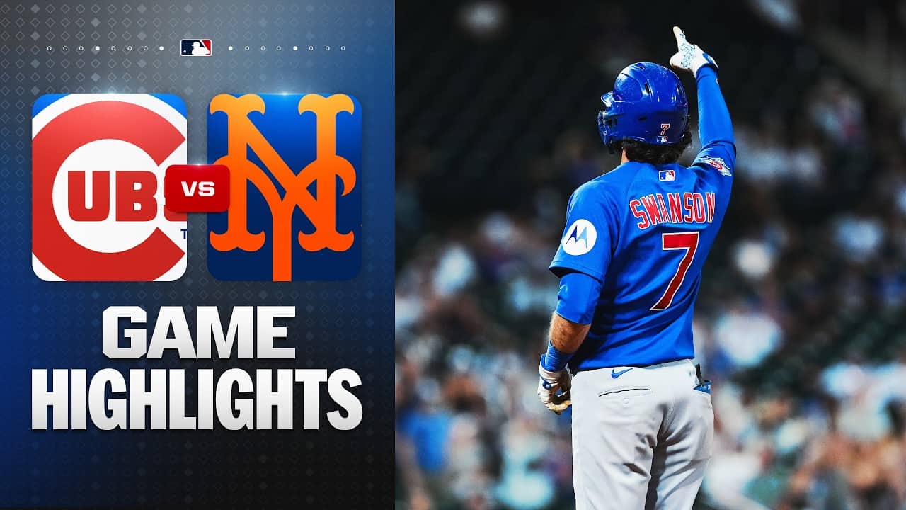 Cubs vs. Mets Gm 2 Full Game Highlights (6/24/26) | MLB Highlights