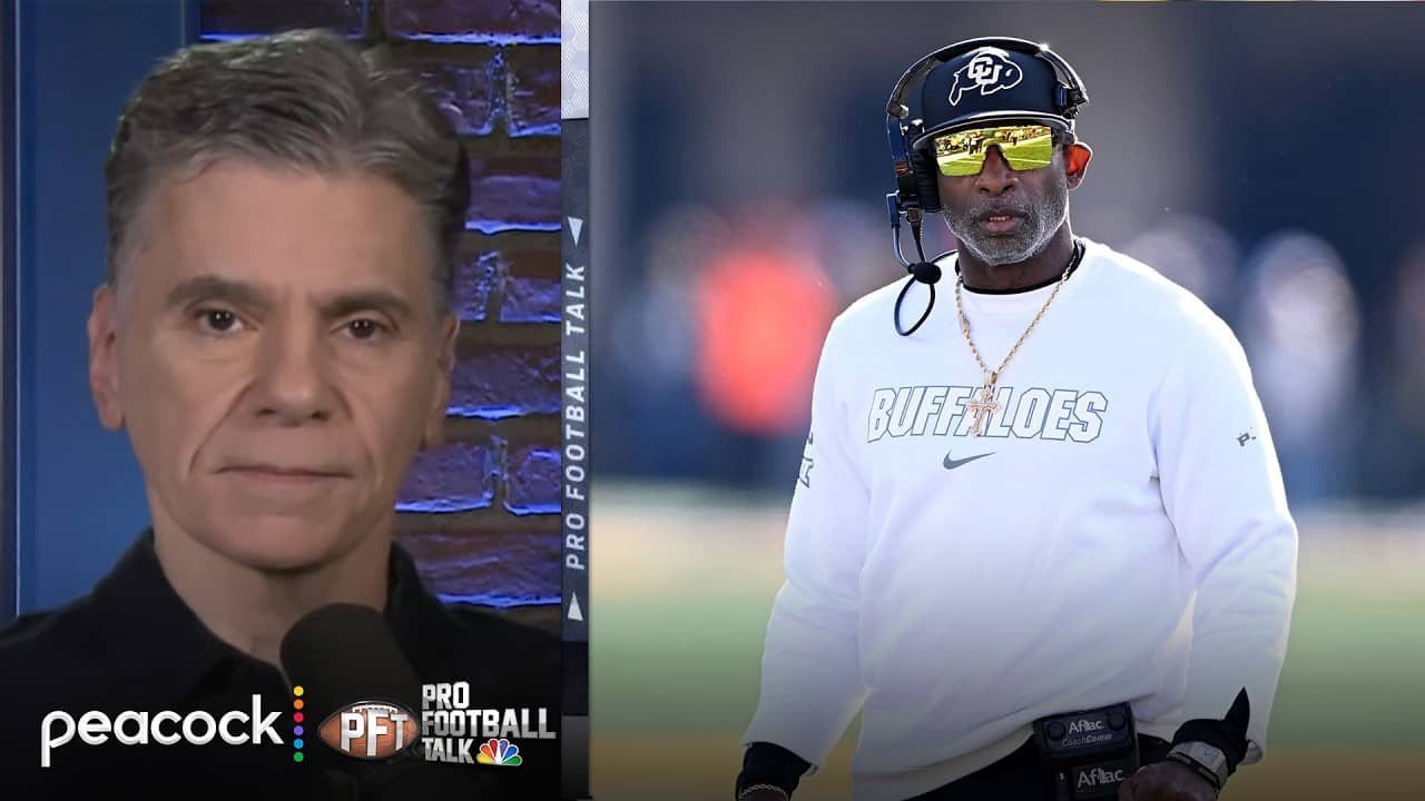 Deion Sanders addresses criticisms of Shedeur in recent interview | Pro Football Talk | NFL on NBC
