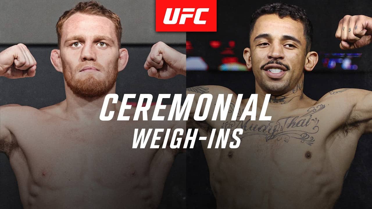 UFC Perth: Ceremonial Weigh-In