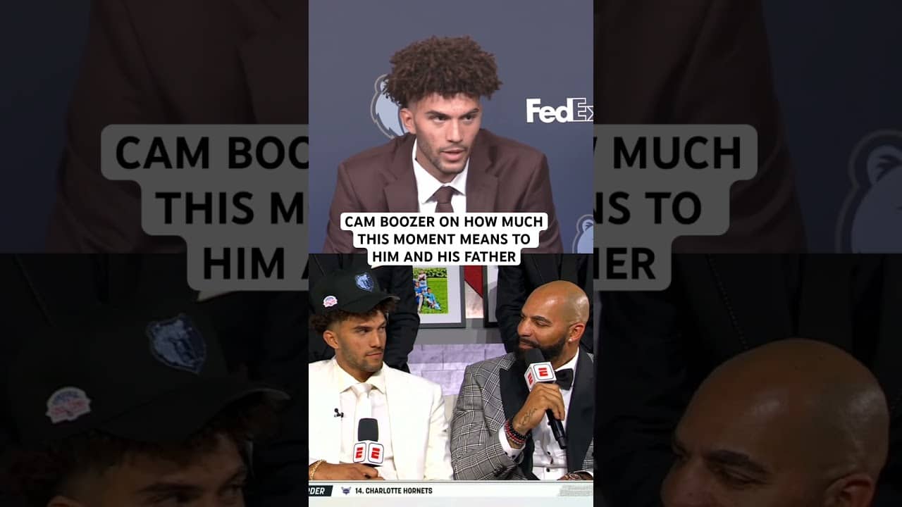 Cam Boozer says he tries to be present everyday to cherish these moments