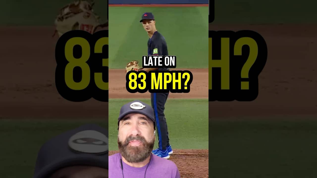 Why are MLB hitters so late on the SLOWEST fastball in baseball?