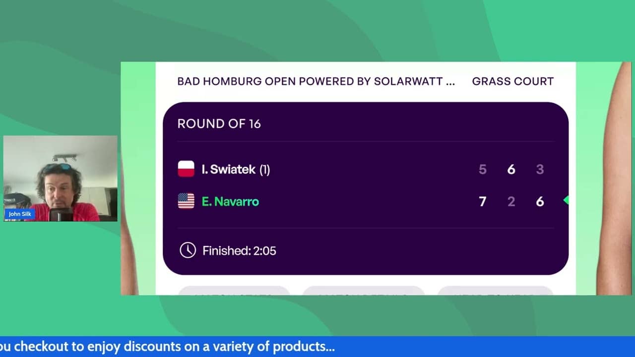 Navarro beats Swiatek as Iga suffers early loss in Bad Homburg: Post-match reaction