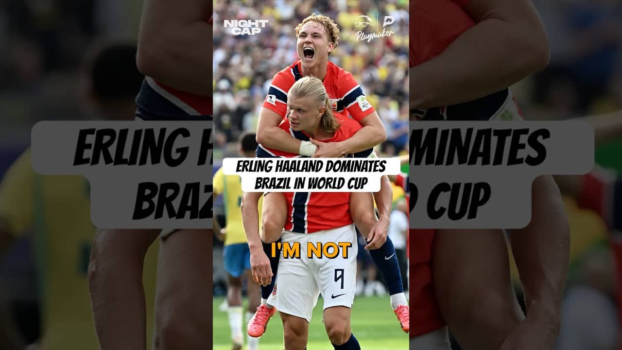 #ErlingHaaland put on a show to knock out Brazil in the #WorldCup #Nightcap
