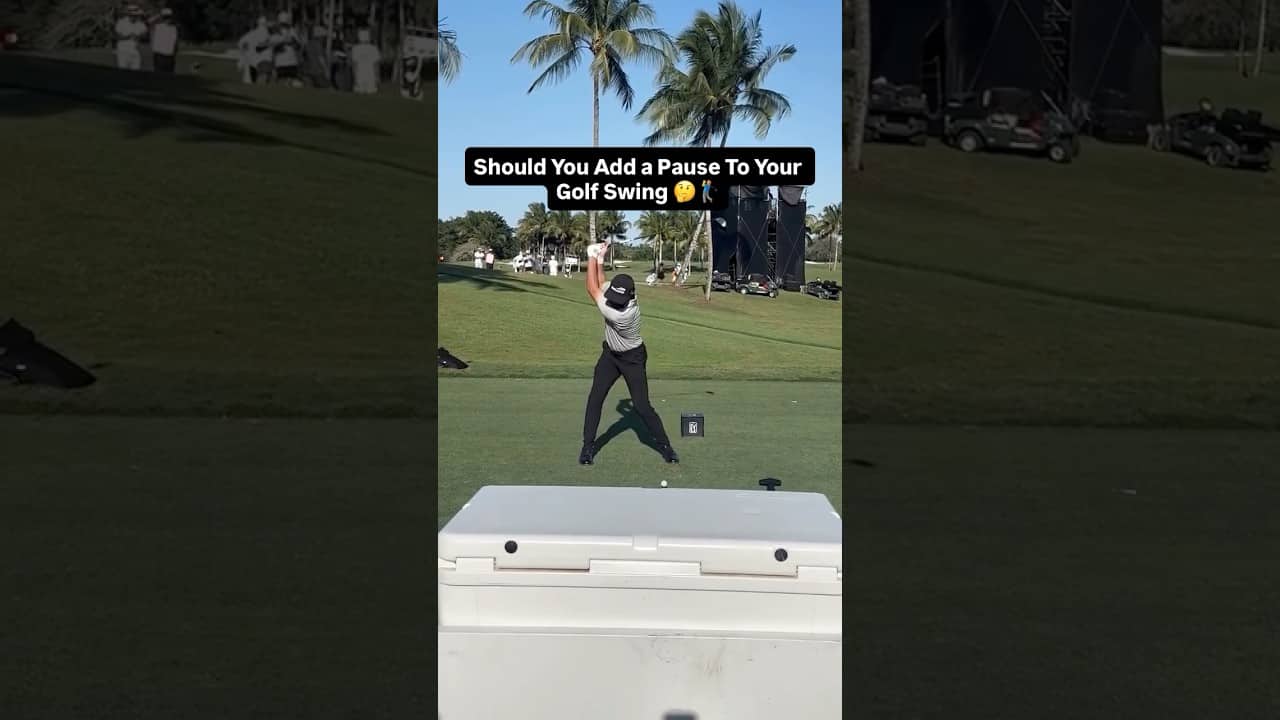 Cameron Young’s Pause Backswing 👀Game-Changer for Junior Golfers? ⛳️
