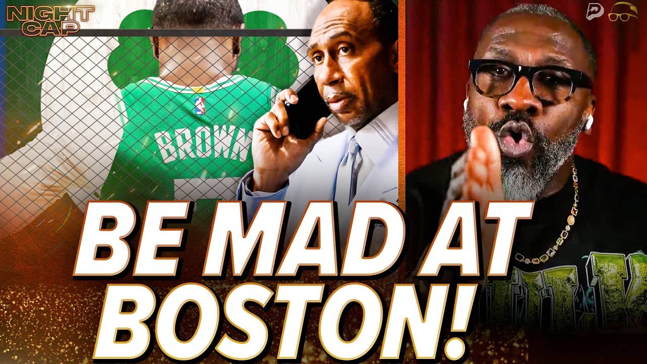 Shannon Sharpe BLASTS Jaylen Brown for being BIG MAD with Stephen A. instead of Boston! | Nightcap