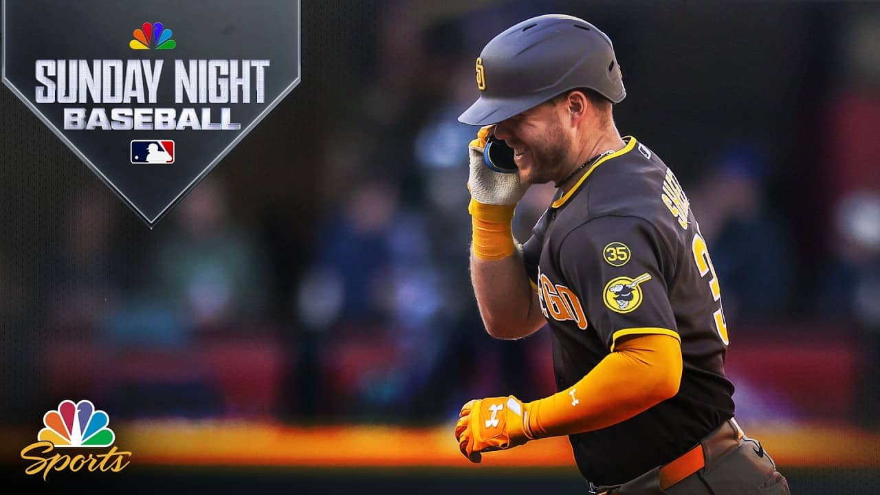 Padres have 'found something' with Gavin Sheets amid surge | Sunday Night Baseball | MLB on NBC