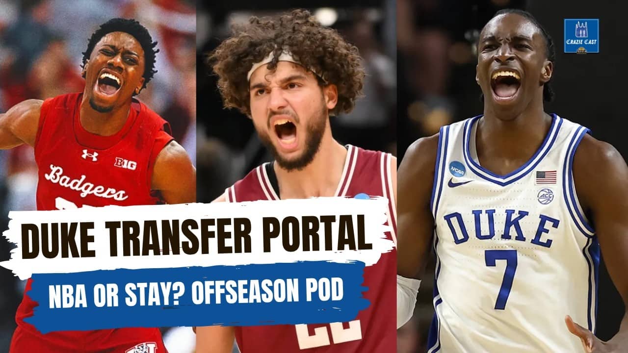 Duke Portal Talk: Harris/Khamenia TRANSFER, Who's LEAVING, Blackwell, & Portal Names | Crazie Cast