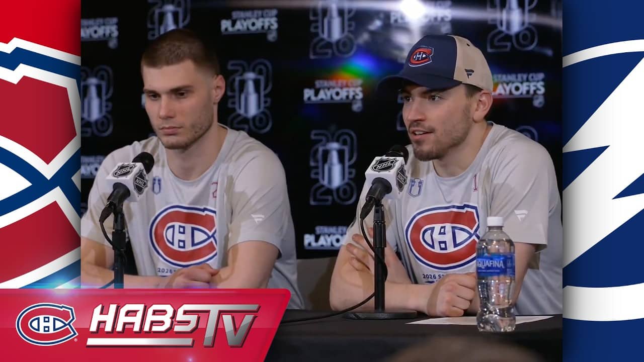 MTL@TBL R1G1: Postgame media ops | FULL PRESS CONFERENCES