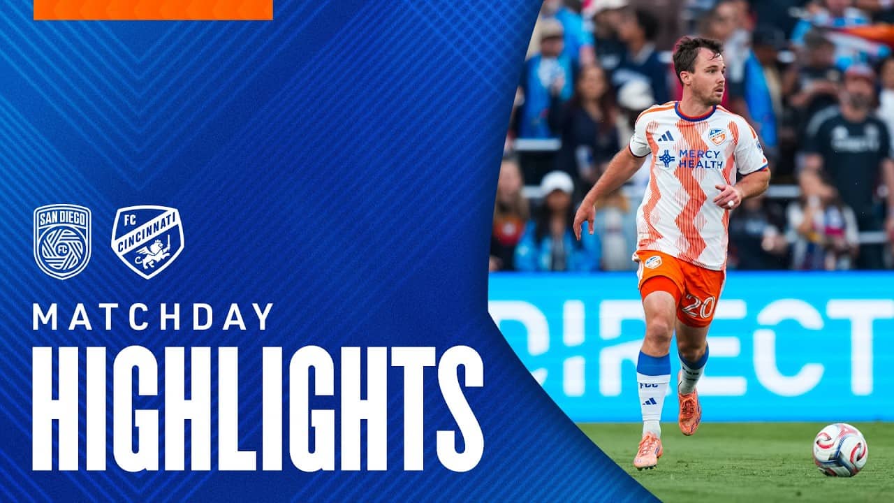 HIGHLIGHTS: FC Cincinnati vs San Diego | May 17, 2026