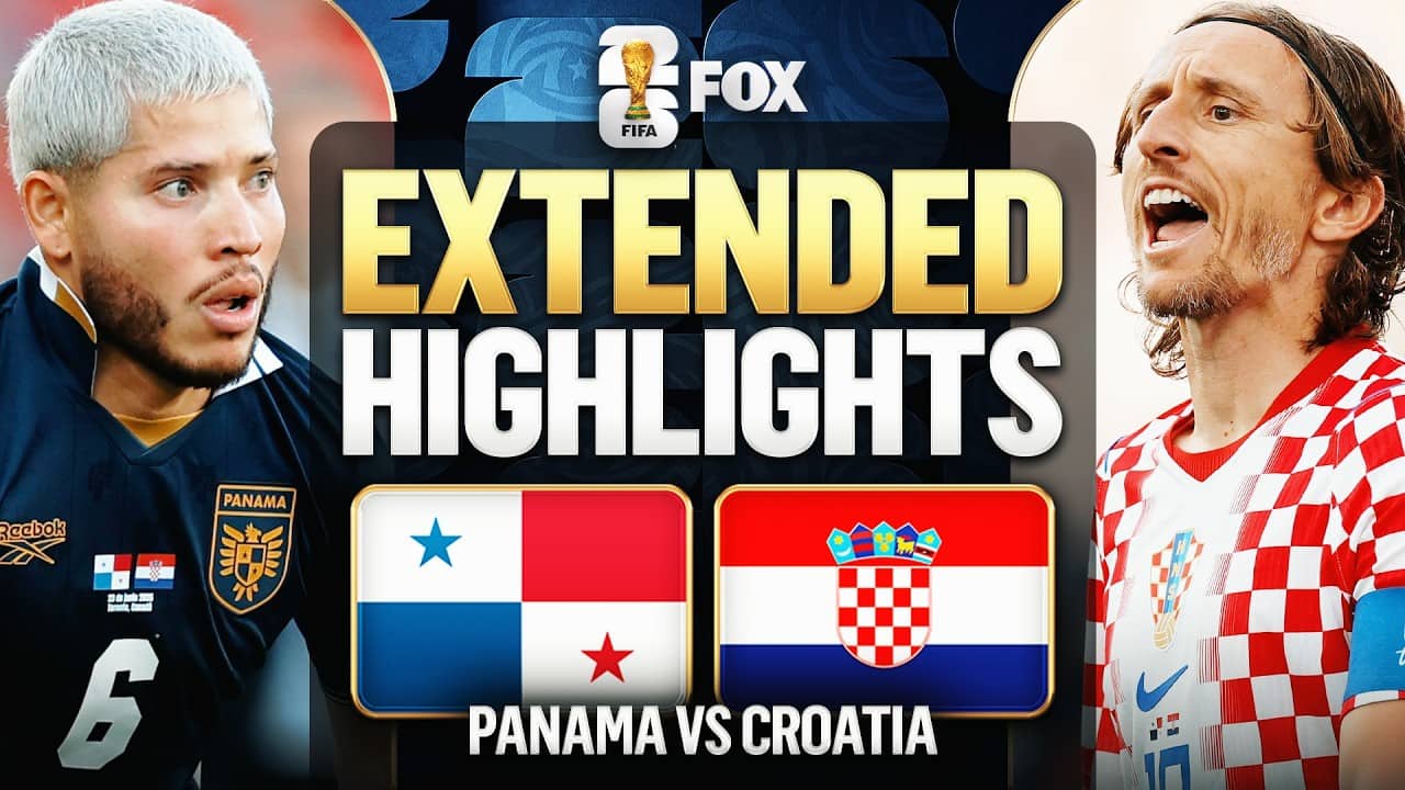 Panama vs Croatia Extended Highlights 🌎🏆 2026 FIFA World Cup™