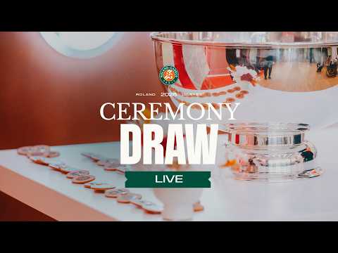 LIVE Wheelchair Draw Ceremony | Roland-Garros 2026