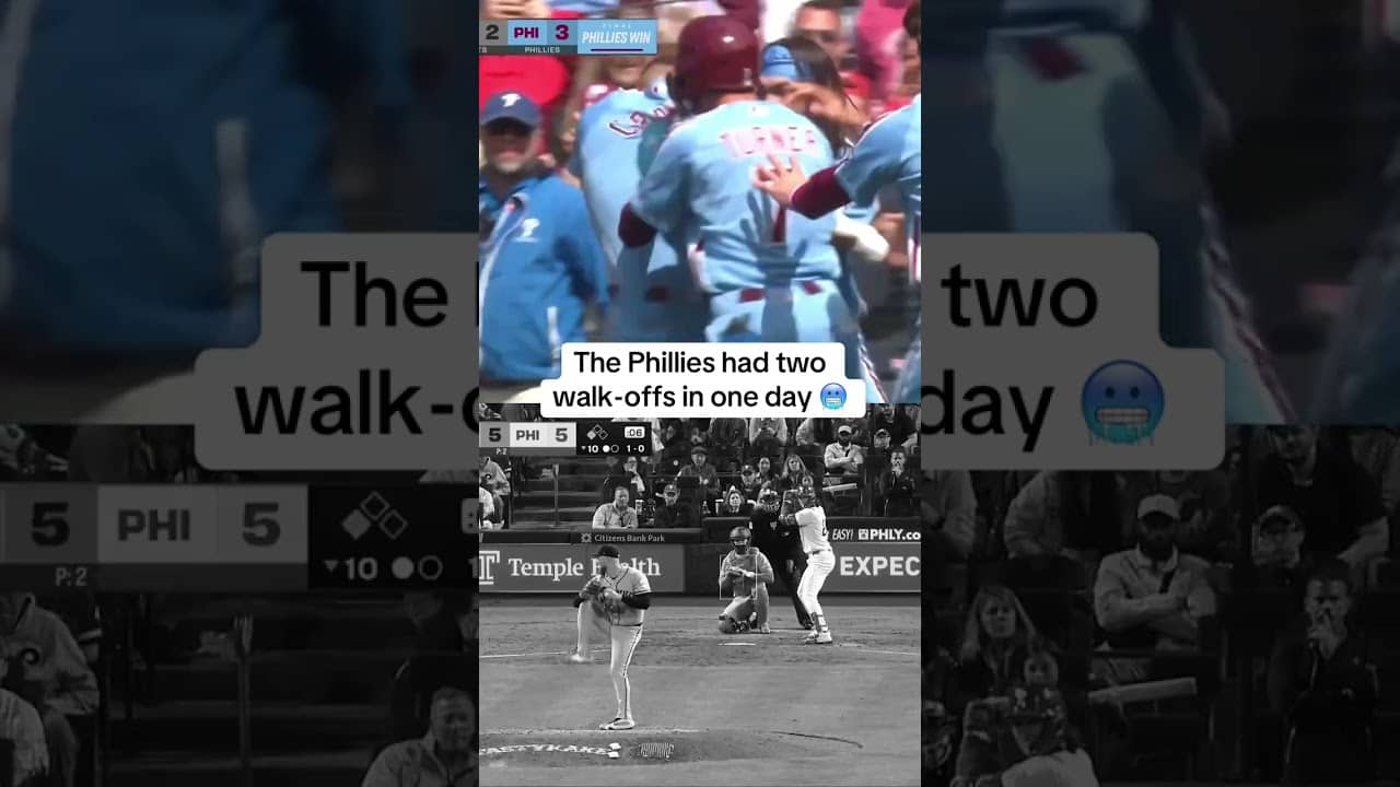 Phillies swept the Giants 🧹🧹🧹