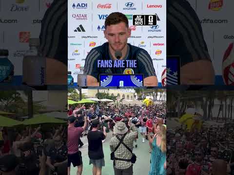 These are the types of questions Andrew Robertson loves to answer 🍻