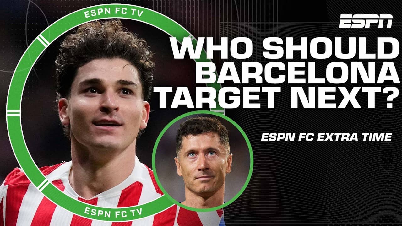 Who will replace Barcelona replace Robert Lewandowski at Barcelona next season? | ESPN FC Extra Time