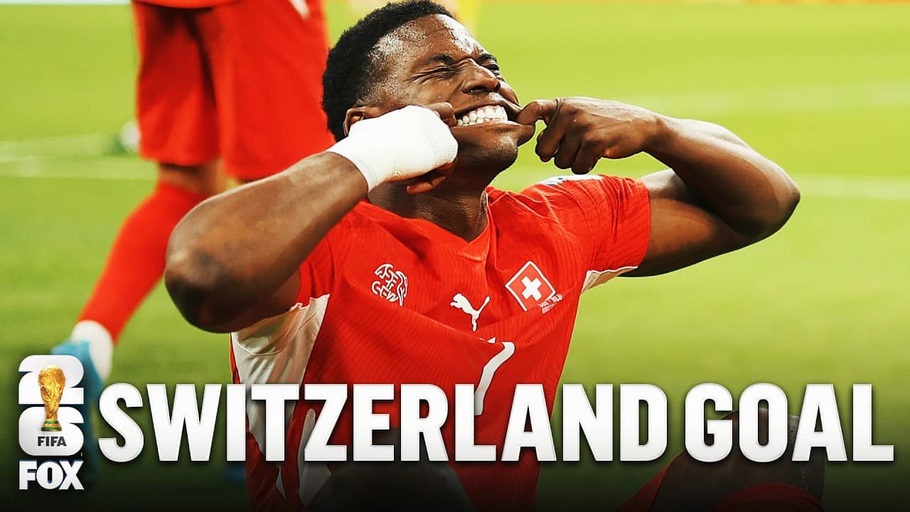 Switzerland Takes EARLY Lead 🚨 Breel Embolo Scores Goal vs Algeria
